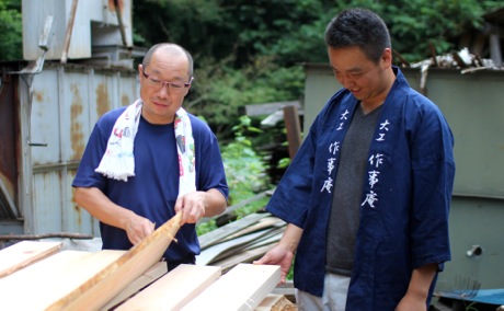 小峰材木さんと