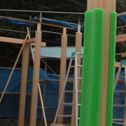 天理教 緑分教会神殿新築工事